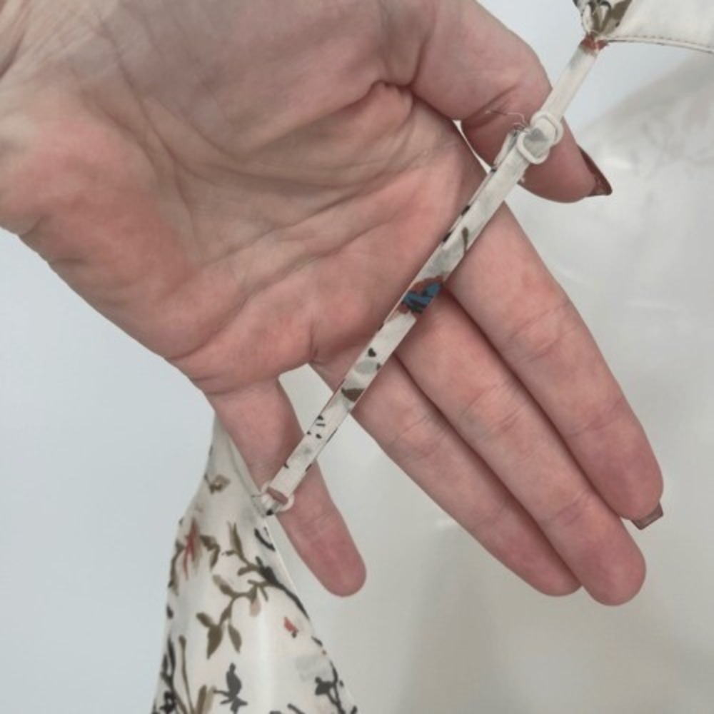 C‎ Luce Bird Floral High Low Dress M - Picture 10 of 12